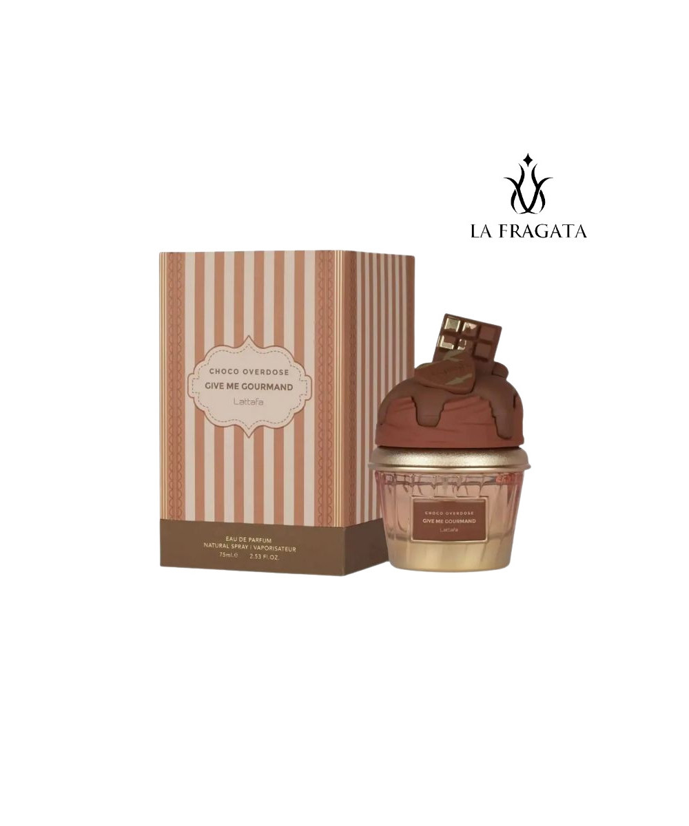Perfume Lattafa Choco Overdose caja