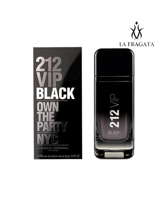 Perfume Carolina Herrera 212 Vip Black  100 ml EDP - Hombre