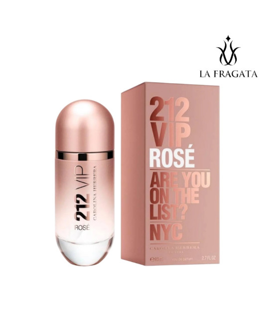 Perfume Carolina Herrera 212 VIP Rosé 80 ml EDP - Mujer