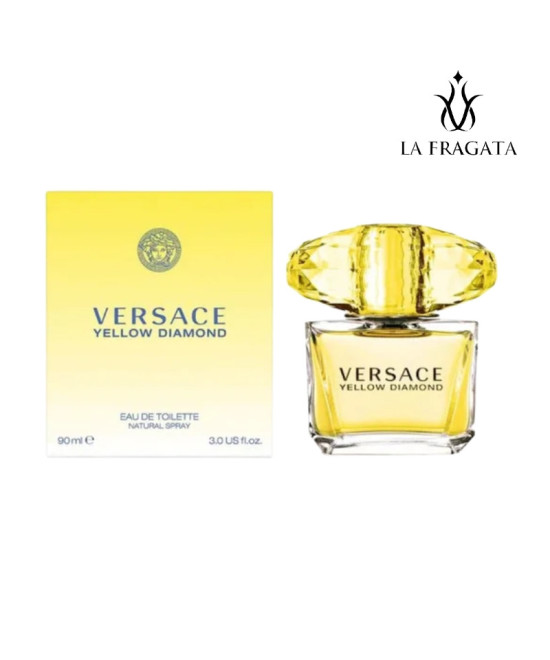 Perfume Versace Bright Crystal Yellow Diamond EDT 90 ml - Dama