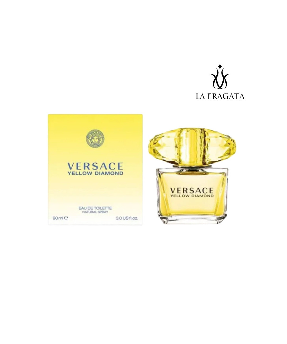 Perfume Versace Bright Crystal Yellow Diamond EDT 90 ml - Dama