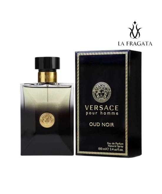 Perfume Versace Pour Homme Oud Noir 100 ml EDP - Hombre
