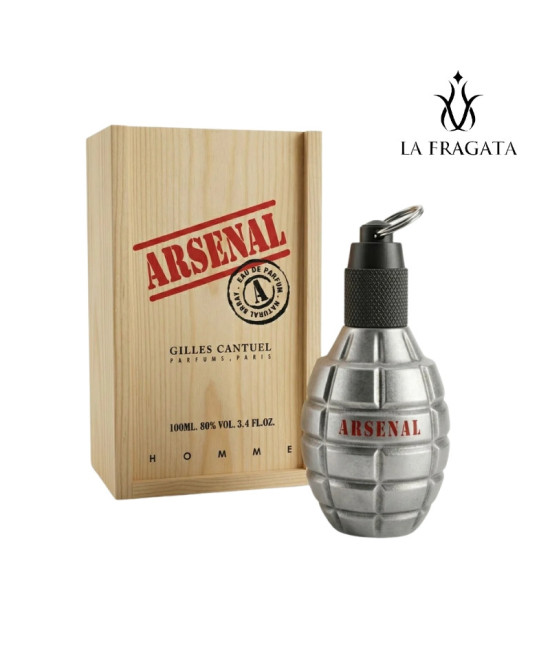 Perfume Gilles Cantuel Arsenal 100ml EDP - Hombre