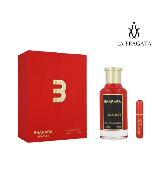 Perfume bharara Scarlet caja