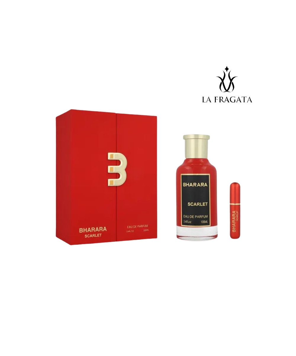 Perfume bharara Scarlet caja