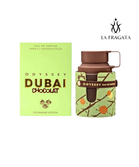 Perfume Odyssey Dubai Chocolat caja
