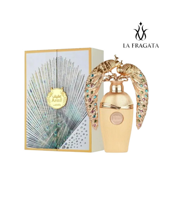 Perfume Afeef  Lattafa caja