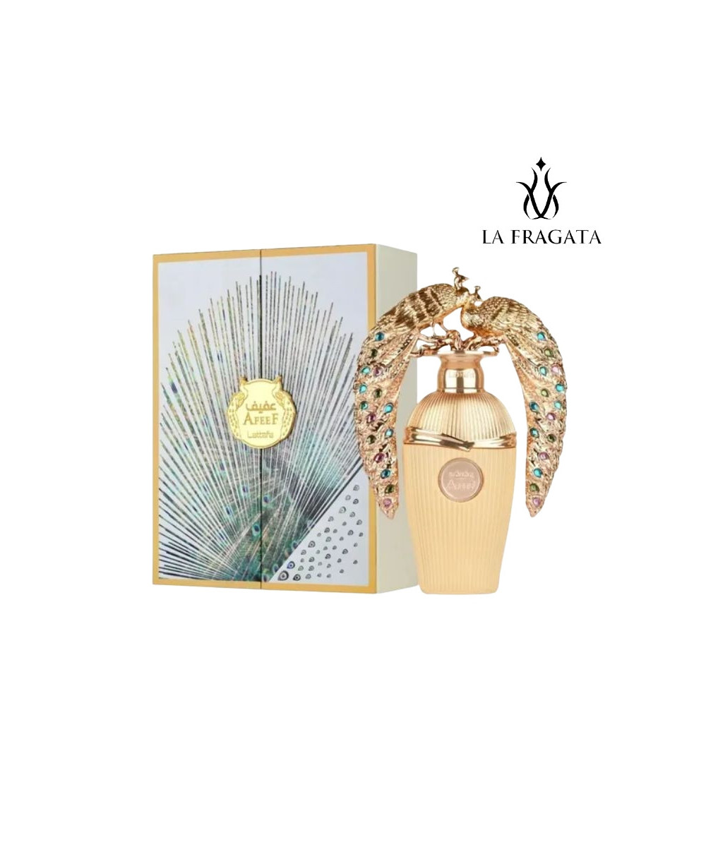 Perfume Afeef  Lattafa caja