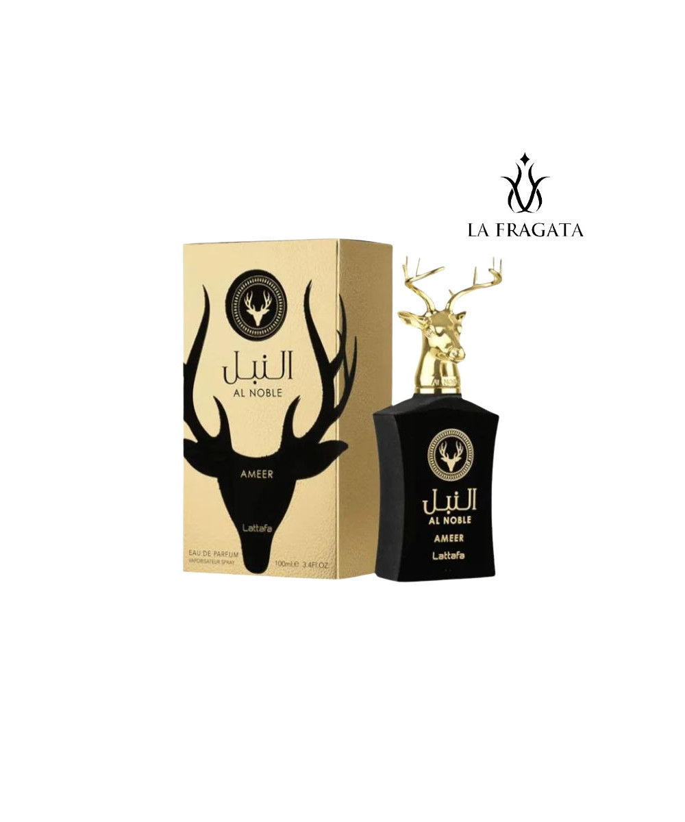 Perfume Lattafa Al Noble Ameer caja