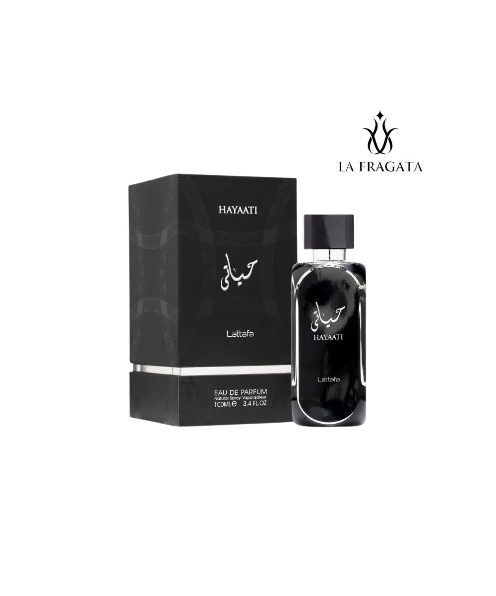 Perfume Lattafa Hayaati caja
