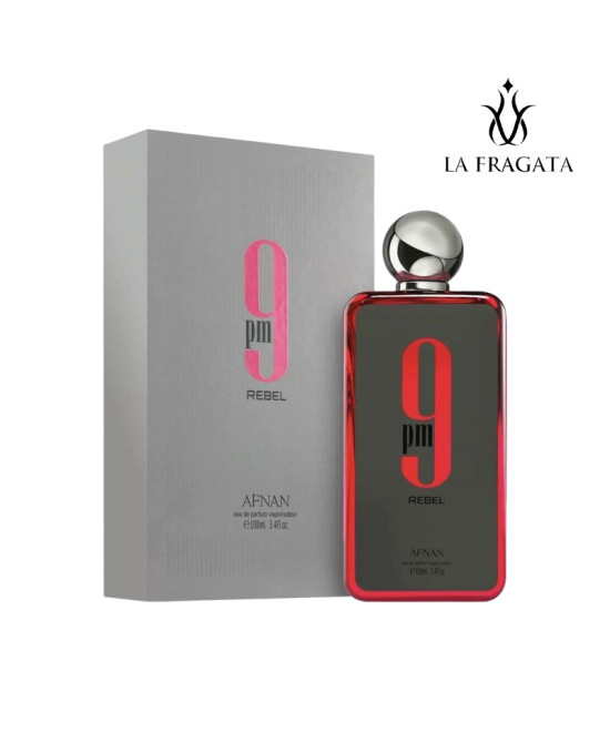 Perfume Afnan 9Pm REBEL caja