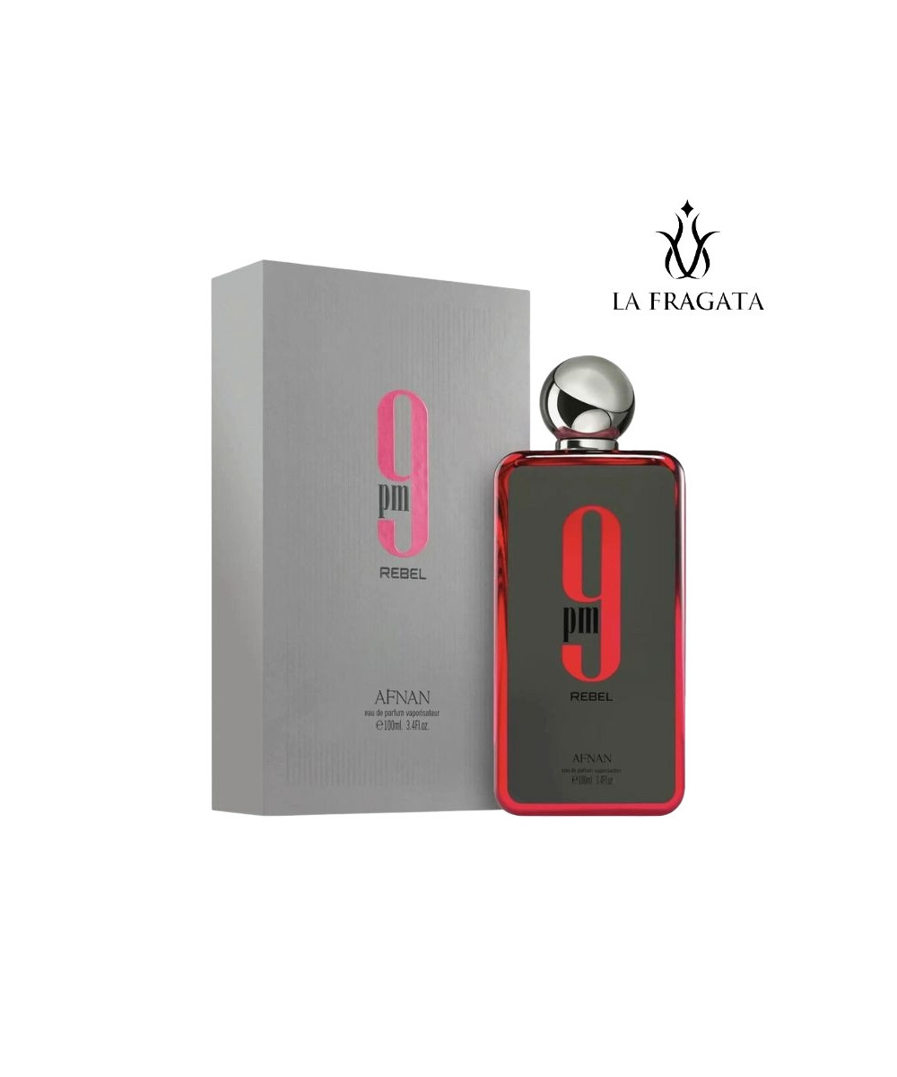 Perfume Afnan 9Pm REBEL caja