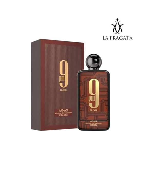 Perfume Afnan 9Pm Elixir caja