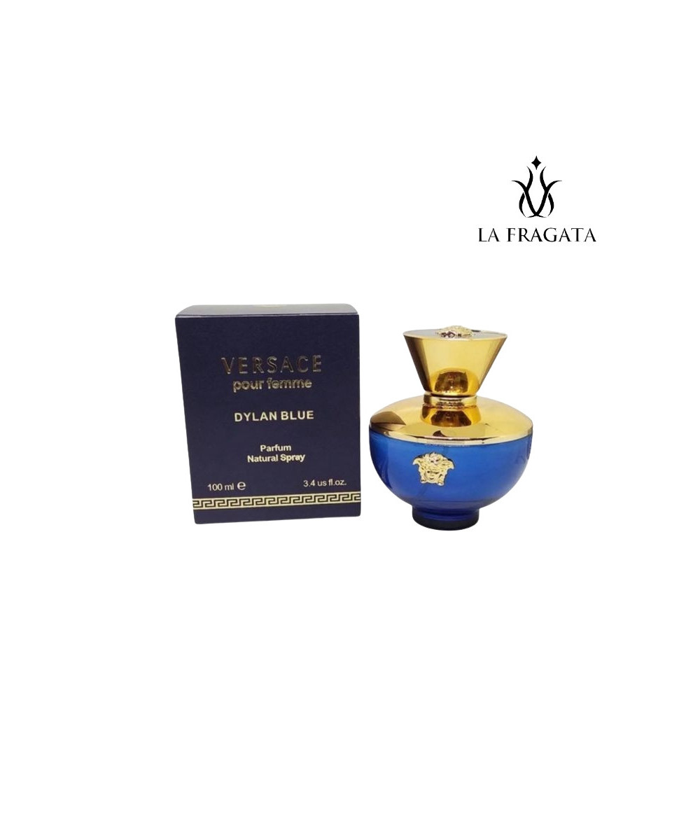 Perfume Versace  Pour Femme Dylan Blue caja