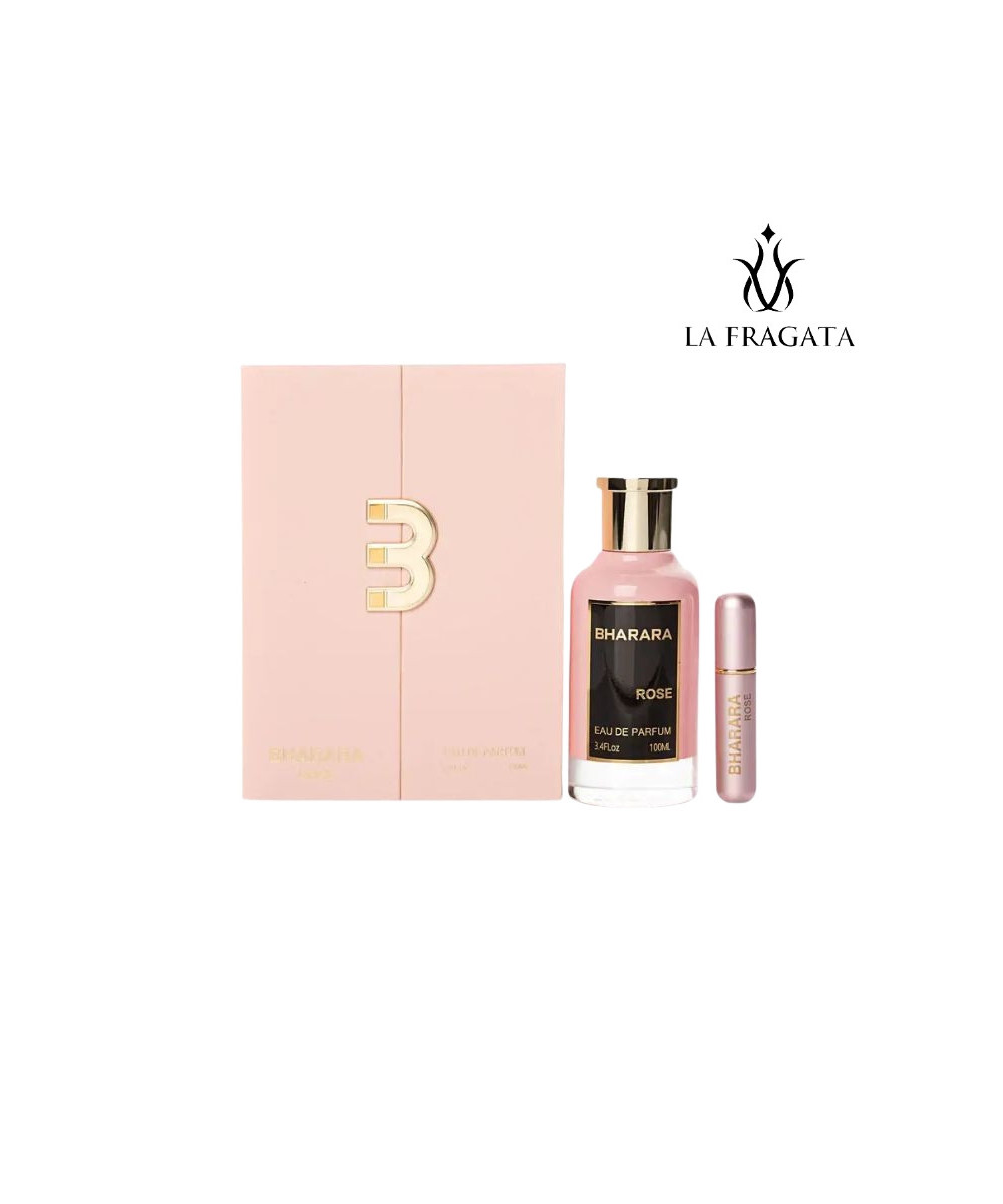 Perfume bharara Rose caja