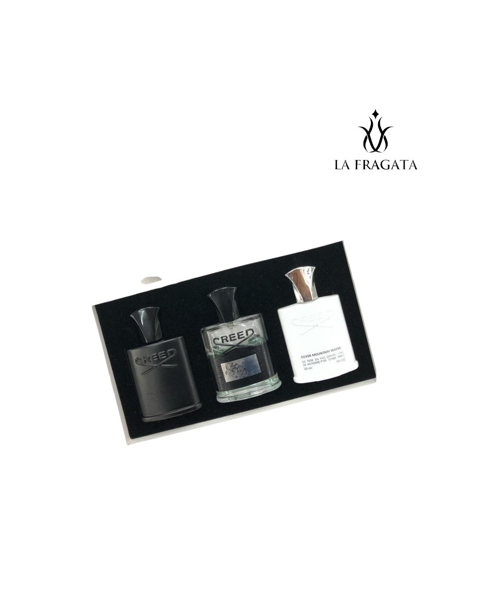 Set de creed 3 perfumes caja