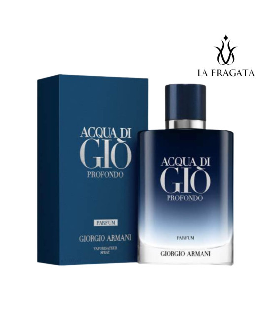 Perfume Acqua di Gio profondo Parfum caja