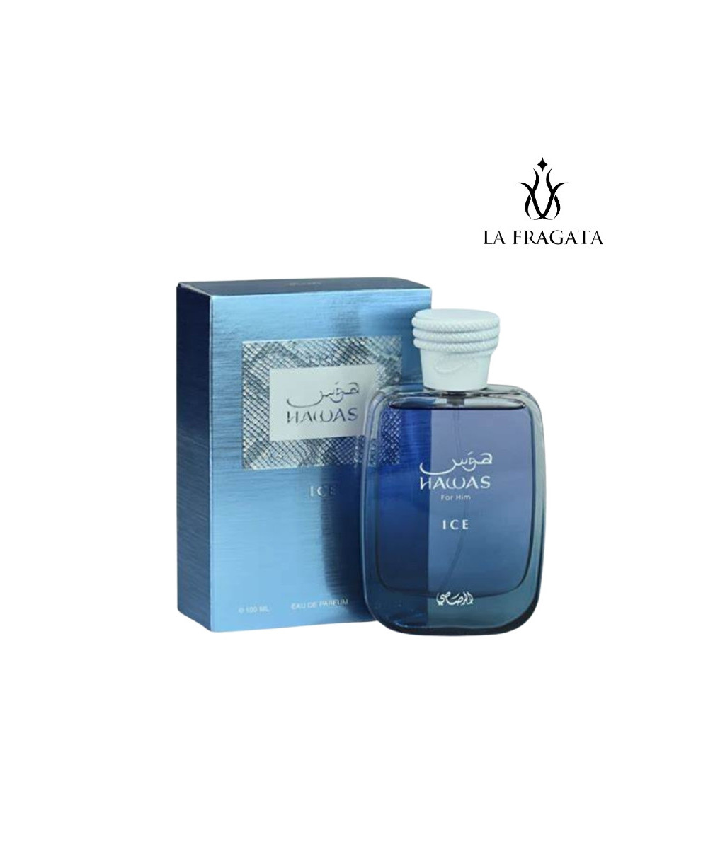 Perfume Rasasi Hawas ice caja