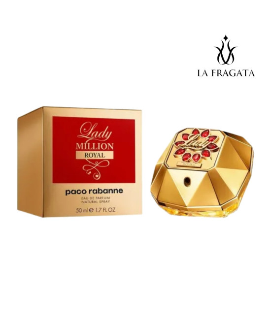 Perfume Paco Rabanne Lady Million Royal caja