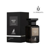 Perfume Maison Alhambra Woody Oud caja