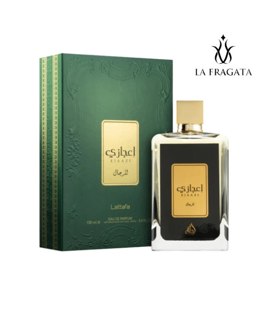 Perfume Lattafa Ejaazi caja