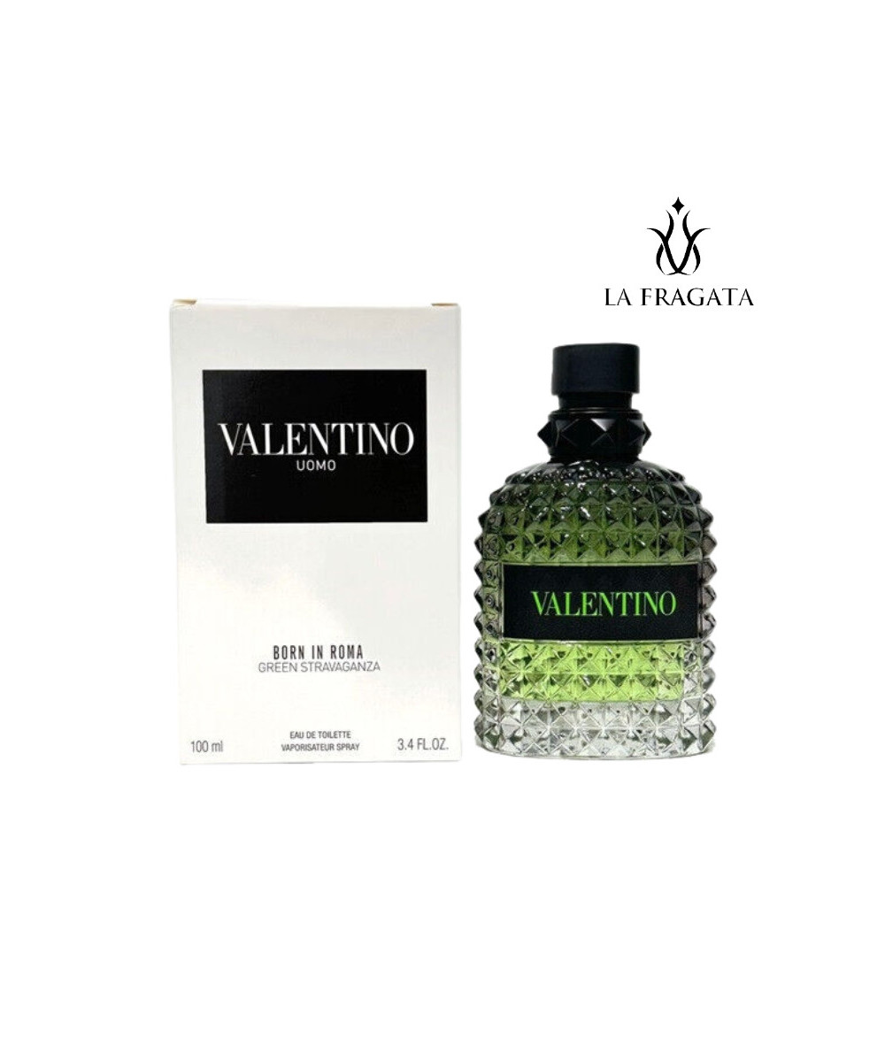 Perfume Valentino Born In Roma Green Stravaganza caja