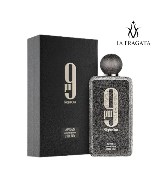 Perfume Afnan 9pm Night Out caja
