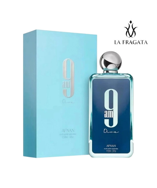 Perfume Afnan 9am Dive caja
