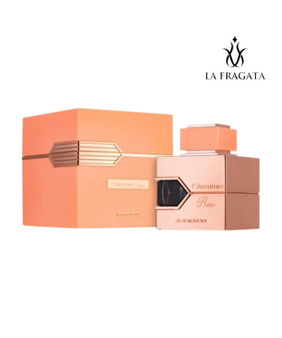 Perfume Al Haramain L'Adventure Rose caja