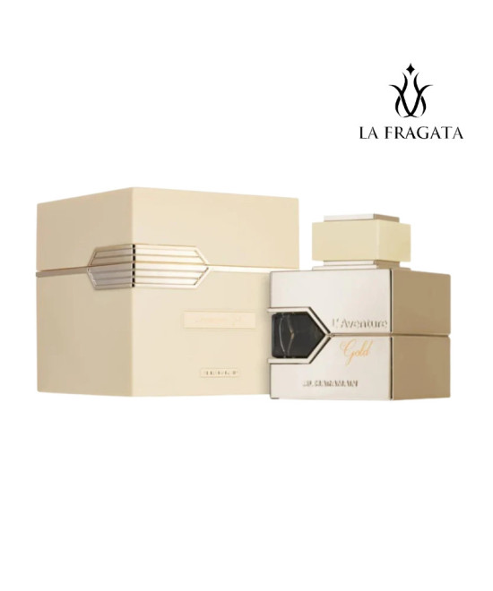 Perfume Al Haramain L'Adventure Gold caja