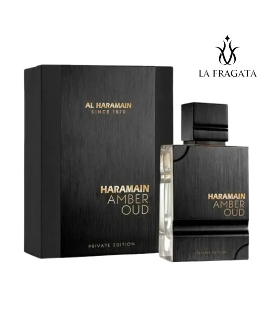 Perfume Al Haramain Amber Oud Private Edition caja