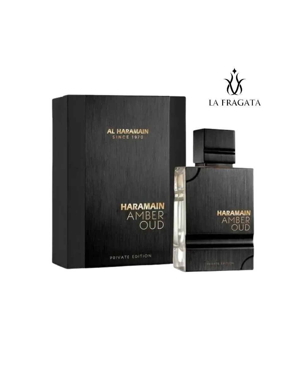 Perfume Al Haramain Amber Oud Private Edition caja