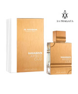 Perfume Al Haramain Amber Oud White Edition caja