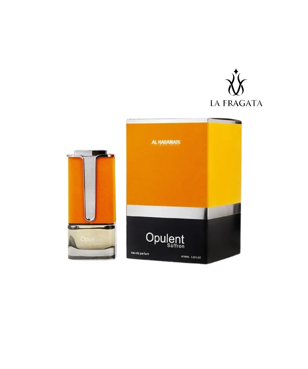 Perfume Al Haramain Opulent Saffron caja