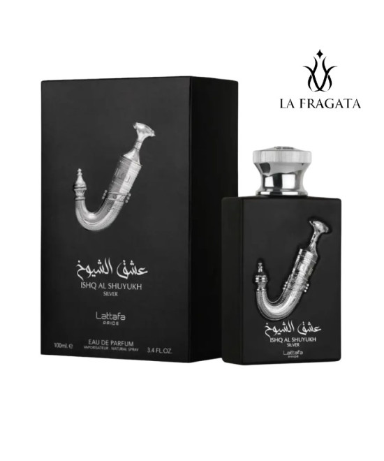Perfume Lattafa Ishq Al Shuyukh Silver 100ml - Hombre