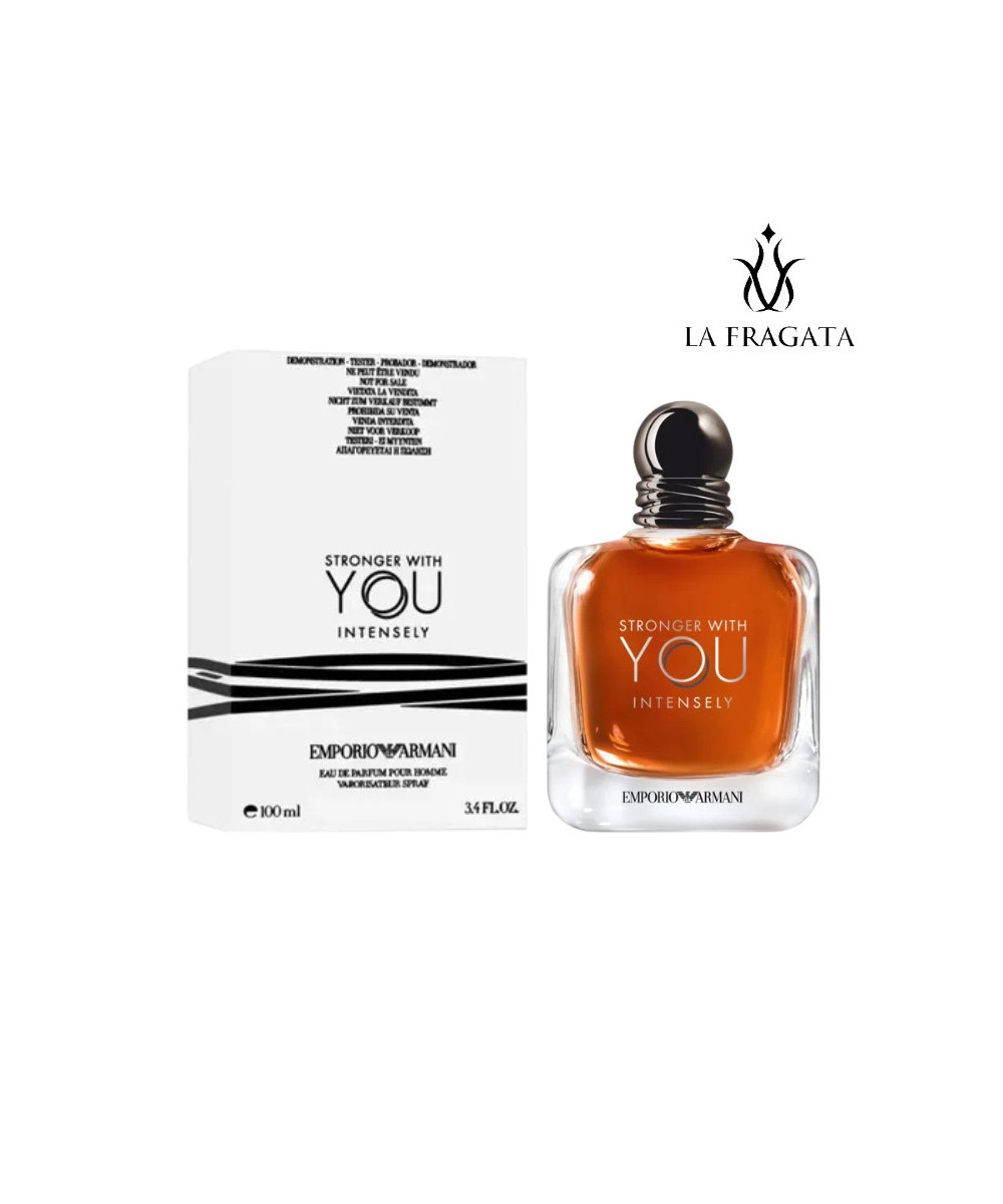 Perfume Giorgio Armani Stronger With You Intensely caja