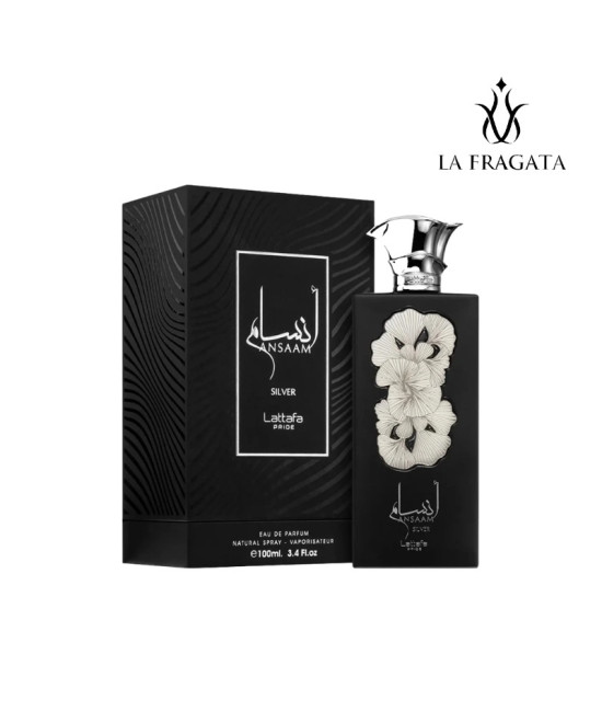 Perfume Lattafa Ansaam Silver EDP 100ml - Hombre