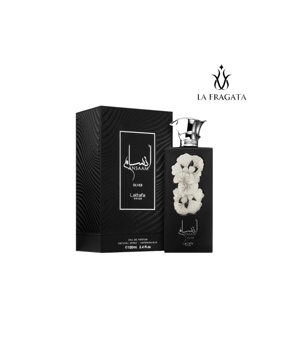 Perfume Lattafa Ansaam Silver EDP 100ml - Hombre