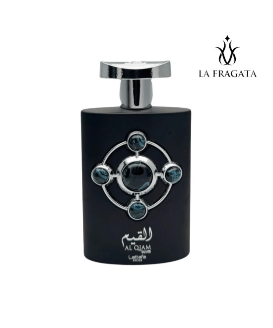 Perfume Lattafa Al Qiam Silver EDP 100 ml - Hombre