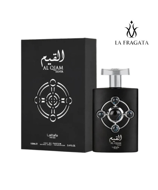 Perfume Lattafa Al Qiam Silver EDP 100 ml - Hombre