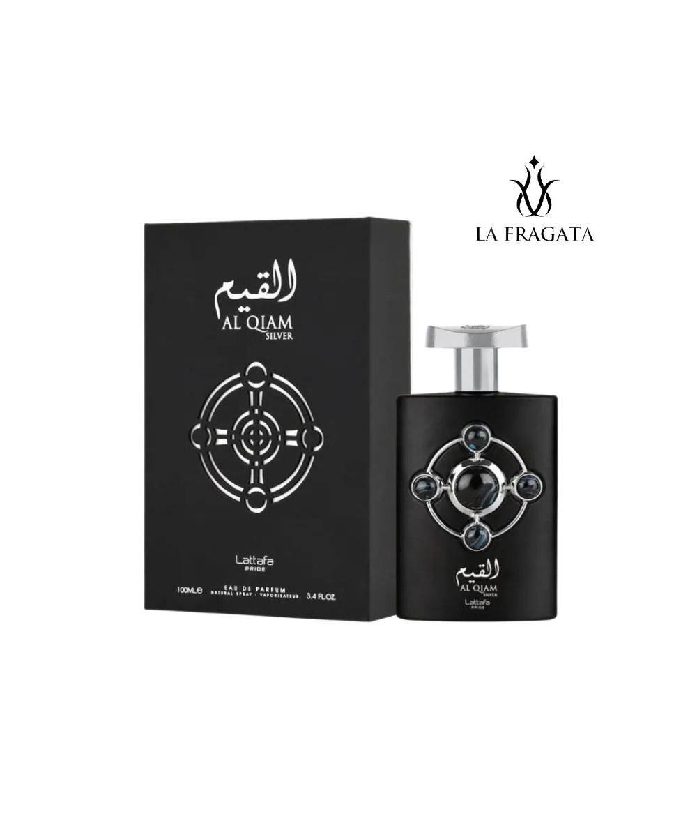Perfume Lattafa Al Qiam Silver EDP 100 ml - Hombre