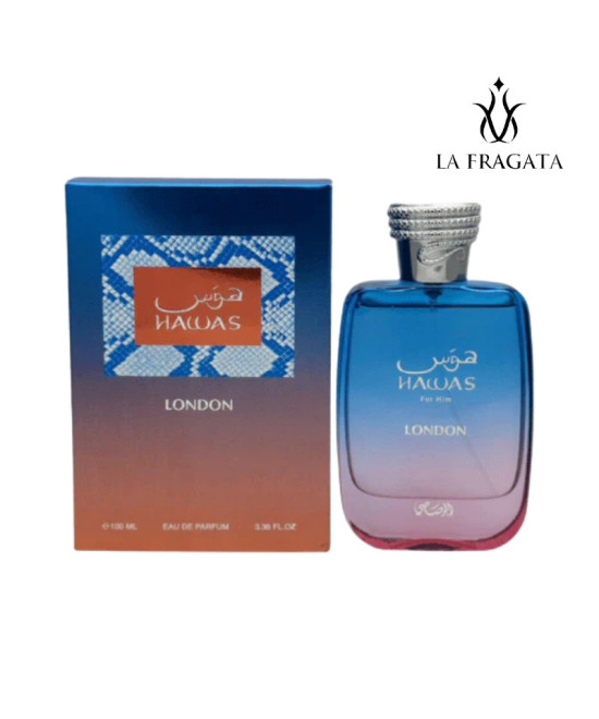 Perfume Hawas London For Him EDP - 100 Ml - Hombre