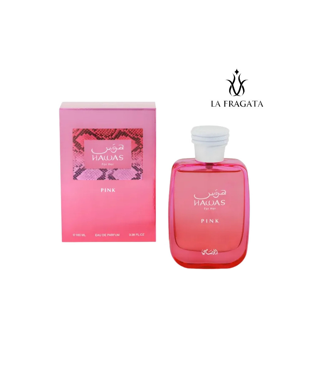 Perfume Hawas Pink For Her EDP - 100 Ml - Dama