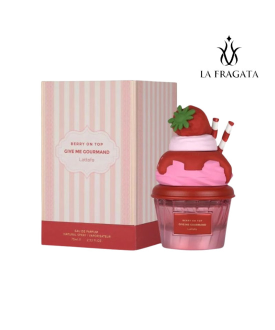 Perfume Lattafa Berry On Top caja