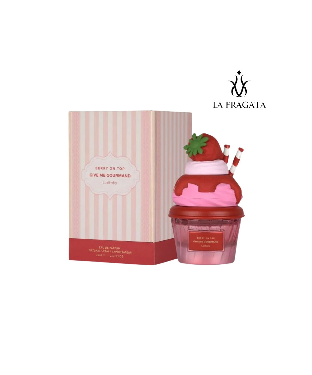 Perfume Lattafa Berry On Top caja